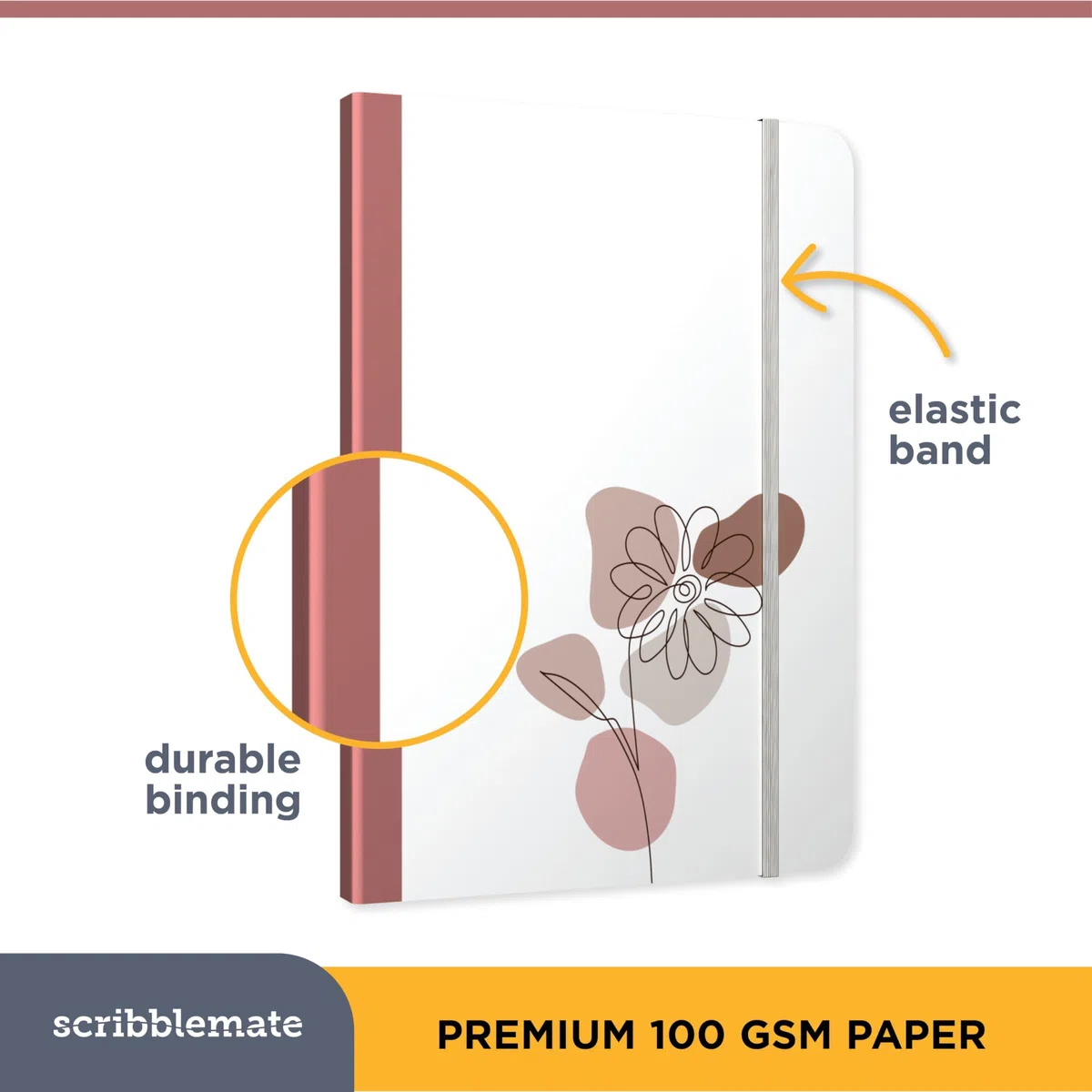 Liniertes Tagebuch, 6 Stück, A5, liniertes Notizbuch für Damen und Herren, 160 Seiten, mittelgroß, 14,6 x 8,25 Zoll, Hardcover-Tagebuch, 100 g/m² Premium-Papier (6 Stück, verschiedene Packungen)