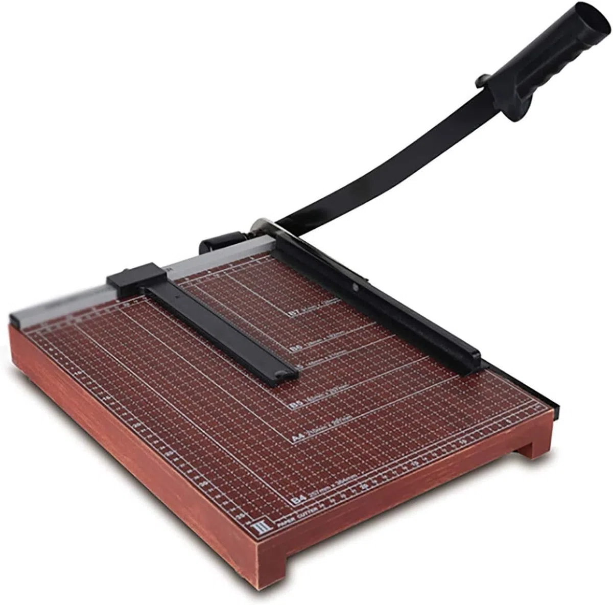 Papierschneidemaschine, Papierschneider, Guillotine-Trimmer, Manueller Papierschneider Im A4-Format, Gerasterte Foto-Bastelmaschine Mit Griff, Für Gutscheine, Etiketten, Karton