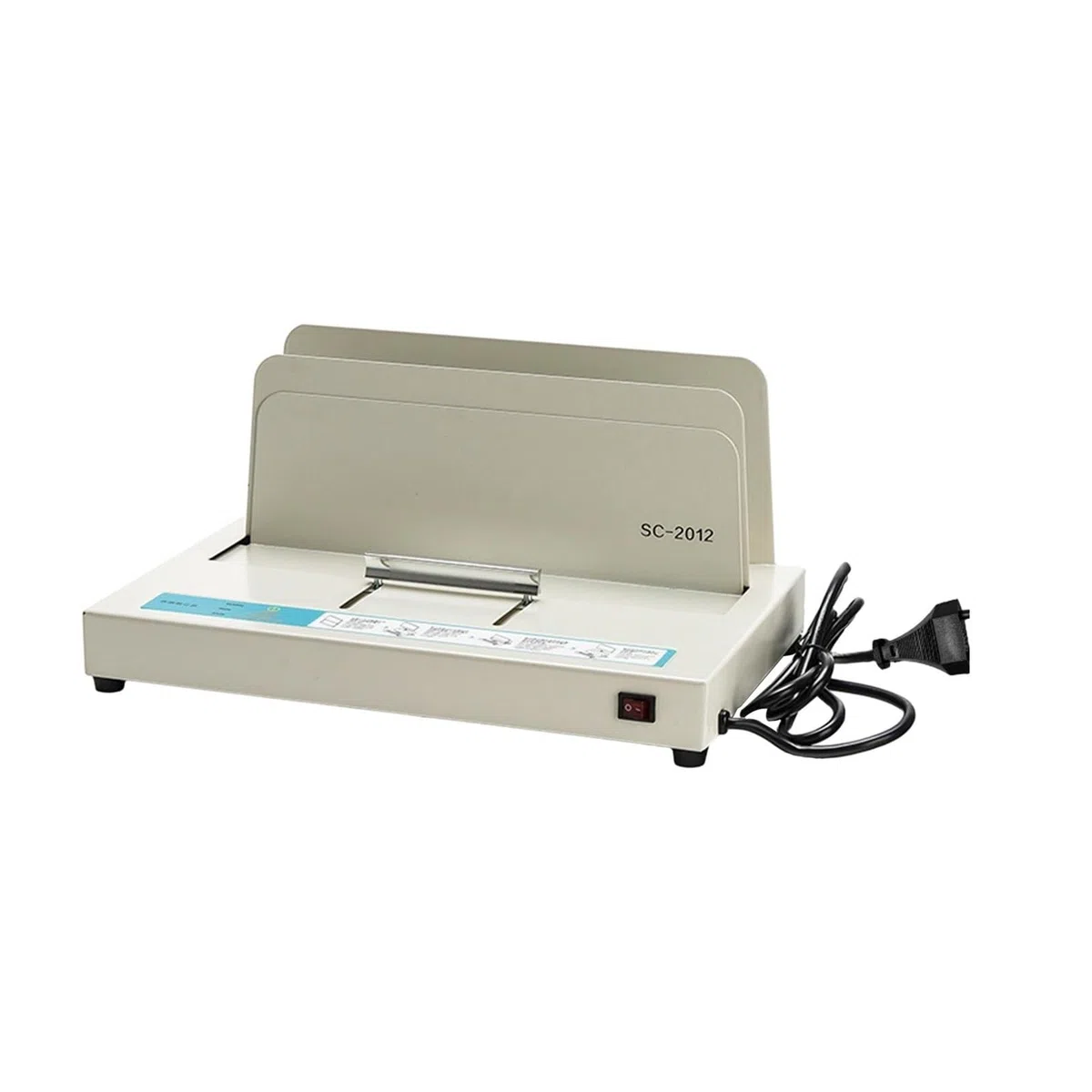 Bindemaschine, Thermobindemaschine Heißschmelzkleber Elektrischer Buchbinder for Umschläge Berichte Rechnungen Bürovertragsdokumente